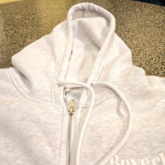 better / together Designed in New York Zip Up Hoodie Women XL Love & Hearts - Picture 12 of 15